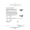 Image 5 : 3.20 ctw Sapphire and Diamond Ring - 18KT White Gold