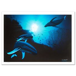 "Whale Vision" Limited Edition Giclee on Canvas (42" x 30") by renowned artist W