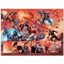 Marvel Comics "Astonishing X-Men N12" Numbered Limited Edition Giclee on Canvas