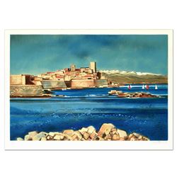 Robert Vernet Bonfort, "Villandry" Limited Edition Lithograph, Numbered and Hand