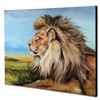 Image 2 : "Guardian Lion" Limited Edition Giclee on Canvas by Martin Katon, Numbered and H