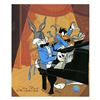 Image 1 : Chuck Jones "Bugs And Daffy: In Concert" Hand Signed, Hand Painted Limited Editi