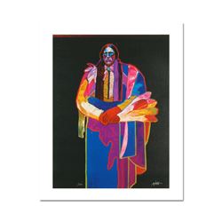 "Quanah Parker" is a Limited Edition Giclee on Canvas by John Nieto, Numbered 1/