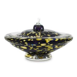 "Small Saturn Oil Lamp" Hand Blown Glass Sculpture, Hand Signed by GartnerBlade