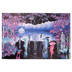 Zina Roitman, "Rainy Night" Hand Signed Limited Edition Serigraph with Letter of
