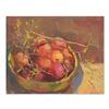 Image 1 : S. Burkett Kaiser, "Pomegranates" Limited Edition on Canvas, Numbered and Hand S