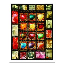 Victor, "12 Tribes" Hand Signed Limited Edition Serigraph with Letter of Authent