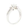 Image 4 : 1.12 ctw Diamond Ring - Platinum