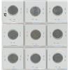 Image 2 : Sheet Of 9 CDN 5 Cents 1926, 1945 Steel, 1944 Steel