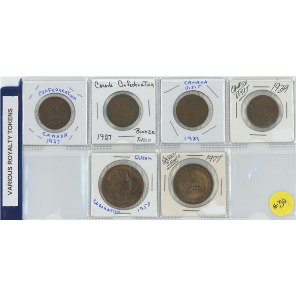 Various Royalty Tokens