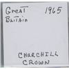 Image 3 : 2 Churchill Crown Coins 1965