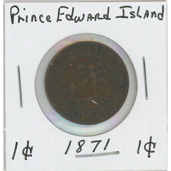 1871 Prince Edward Island 1 Cent