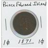 Image 1 : 1871 Prince Edward Island 1 Cent