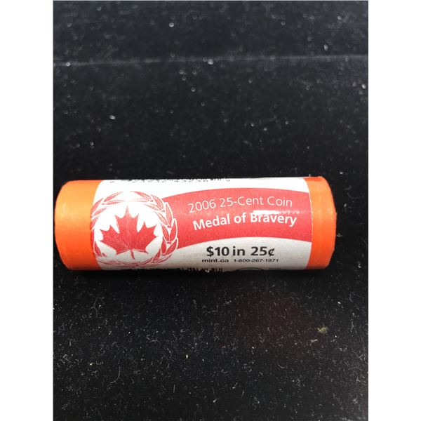 Roll 2006 Medal Of Bravery Quarters