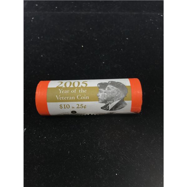 Roll 2005 Year Of The Veteran Quarters