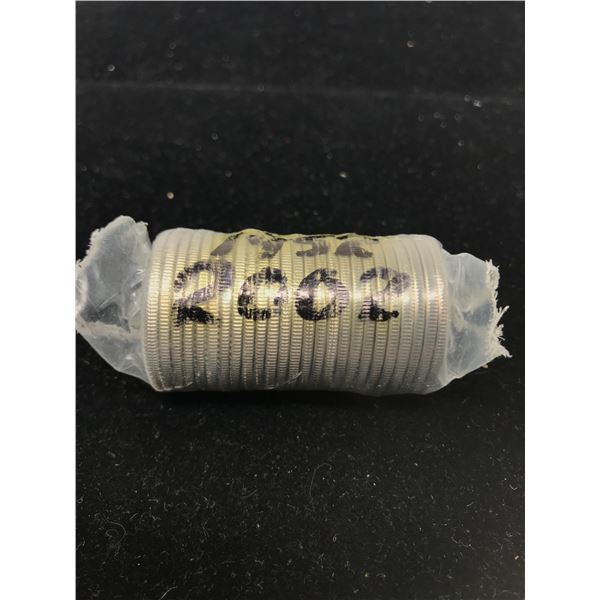 Roll 2002 50 Cent Coins Uncirculated