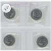Image 2 : Set Of 4 1997 Proof Like Quarters