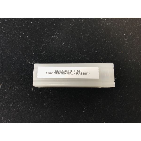 Roll Of 1967 Rabbit Nickels AU + Better