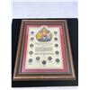 Image 1 : Canadian Dime Collection Framed