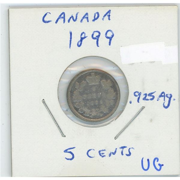 1889 CDN 5 Cent