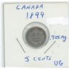 Image 1 : 1889 CDN 5 Cent