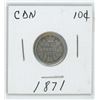 Image 1 : CDN 10 Cent 1871