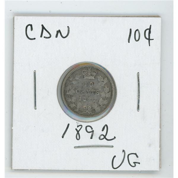 1892 CDN 10 Cent