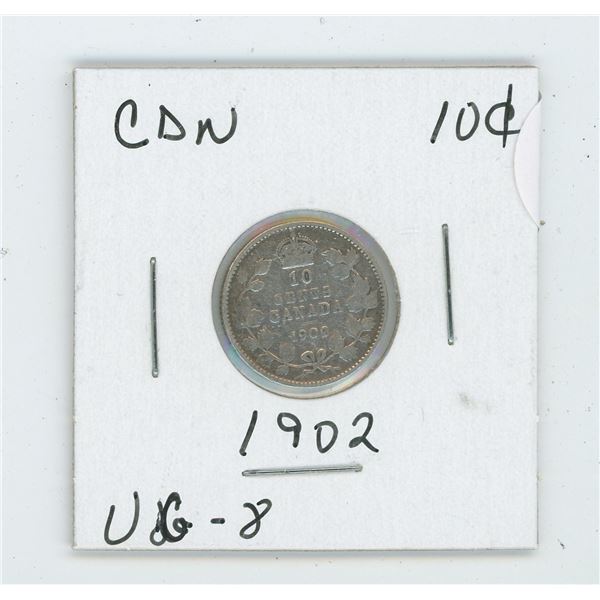 1902 CDN 10 Cent