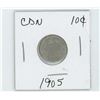 Image 1 : 1905 CDN 10 Cent