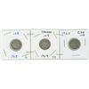 Image 1 : Set Of 3 CDN 10 Cents 1918,1919,1920