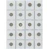 Image 2 : Sheet Of 20 Various Years 10 Cents ALL SILVER