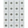 Image 2 : Sheet Of 20 Various Years 10 Cents ALL SILVER
