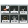 Image 1 : Set Of 6 1988 Proof Coins Encased