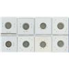 Image 2 : Set Of 8 Silver Dimes Various Years