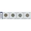 Image 1 : Silver 25 Cents 1937,1938,1939,1940