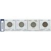 Image 1 : Silver 25 Cents 1919,1928,1929,1930
