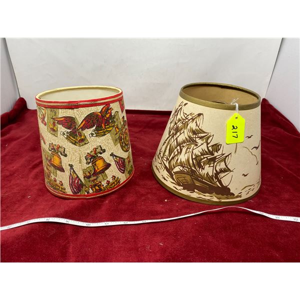 (2) Lamp Shades (Good Condition)