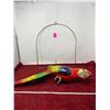 Image 1 : Decretive Parrot On Swing
