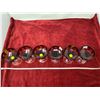 Image 3 : (6) Sherbet Ruby Glasses