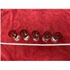 Image 2 : (5) Small Ruby Glasses