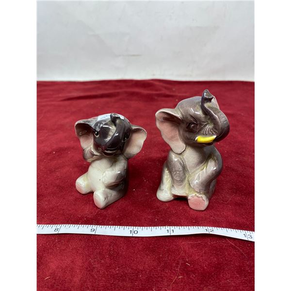 Elephant Salt + Pepper Shakers