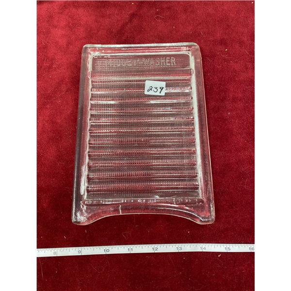 Glass Childs Wash Board (Midget Washer)