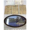 Image 1 : Wall Fishing Picture + Store Receipts  1939 From Hague