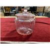Image 1 : Pink Depression Glass Jar