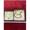 Image 1 : (2) Necklaces + Earrings Set
