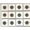 Image 2 : Twelve Great Britain 1950-51, 1953-1962 One Shilling coins
