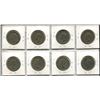 Image 2 : Eight Great Britain two shilling coins - various dates