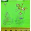 Image 3 : 2 Glass Unicorn Bells