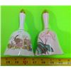 Image 1 : 2 Flower Bells with Brass tip
