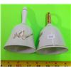 Image 1 : 1 Flower Bell & 1 Winter scene Bell